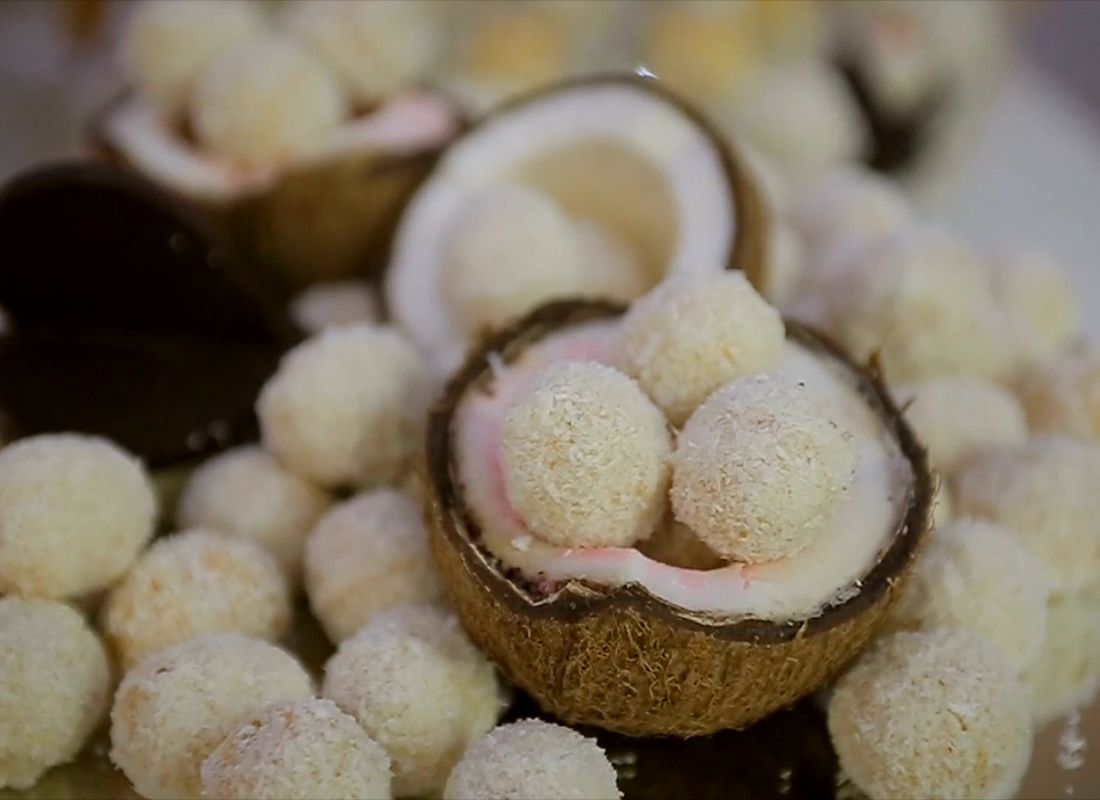 kokos kuglice u kokosu